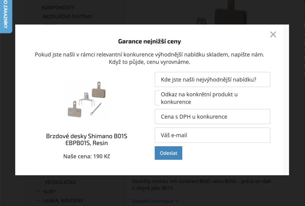 Shoptet.cz - Garance nejnižší ceny